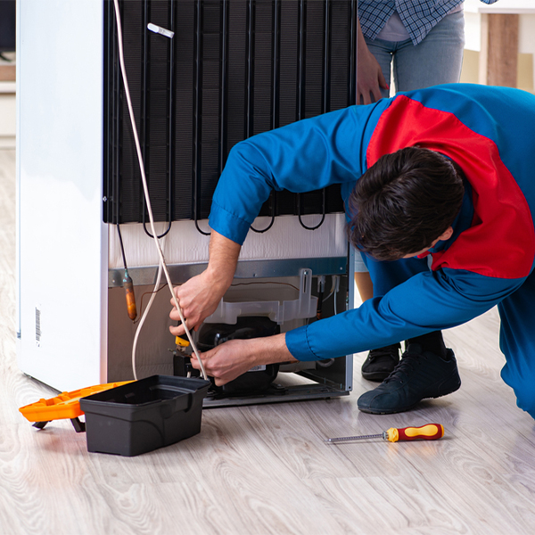 how much do you charge for refrigerator repair services in Gorin